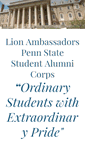 Mobile Screenshot of lionambassadors.com